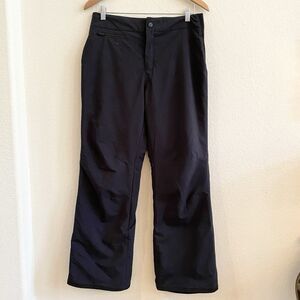 Obermeyer Women’s Insulated Pants Black Size 10 Short Ski Snowboard Leg Gaiter